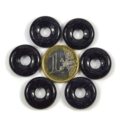 Blaufluss Donuts 20 mm mit 1 Euro Stück zum Größenvergleich