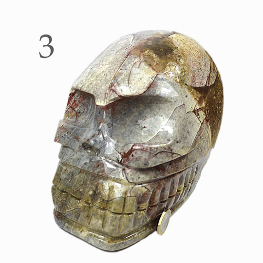 Schädel aus Speckstein groß