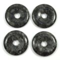 Larvikit Granit Donut 40 mm vier verschiedene