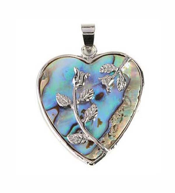 Anhänger Abalone Herz