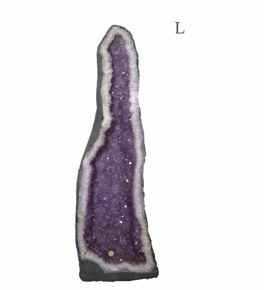 Wunderschöne Amethyst Kristalldruse - Paar