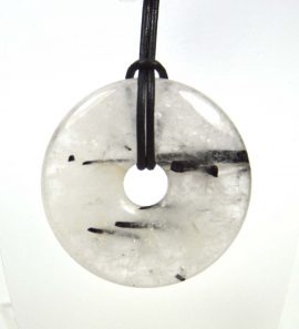 Turmalinquarz Donut 40 mm