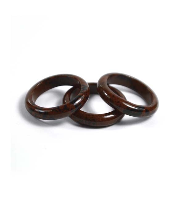 Ring Mahagoniobsidian