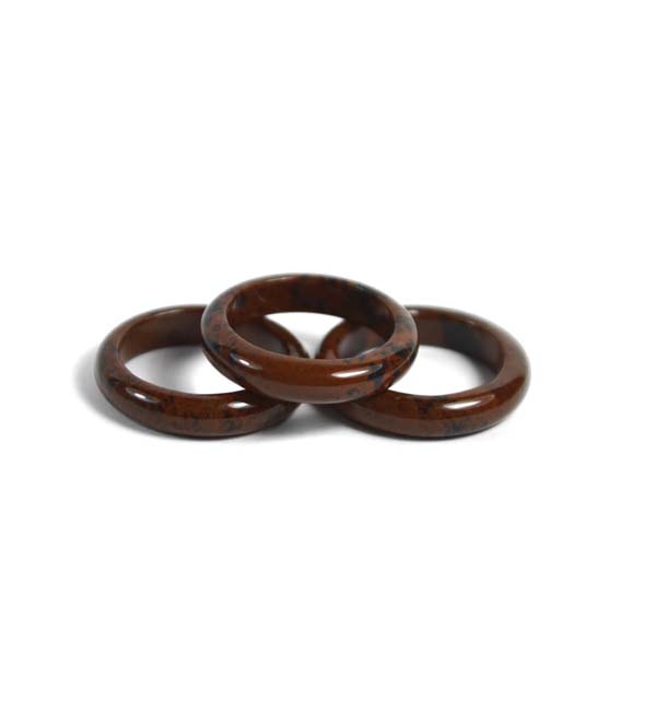 Ring Mahagoniobsidian