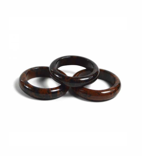 Ring Mahagoniobsidian