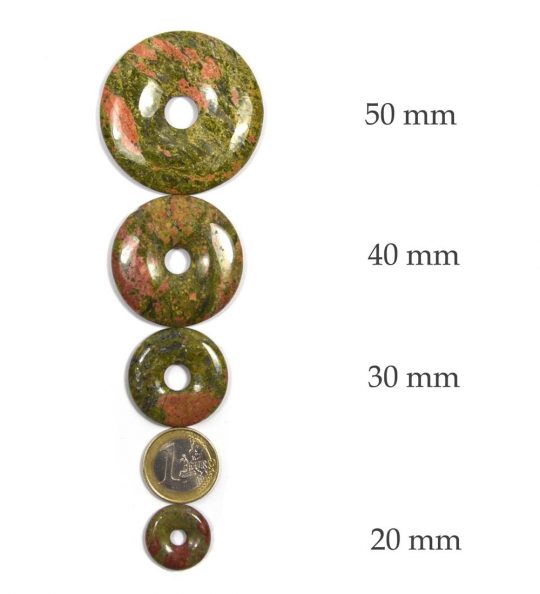 Unakit Donut ca. 5 cm Bohrung ca. 10 mm