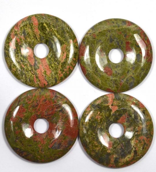 Unakit Donut ca. 5 cm Bohrung ca. 10 mm