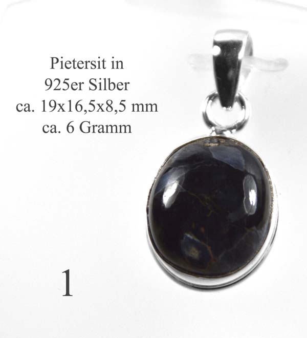Pietersit Edelsteinanhänger