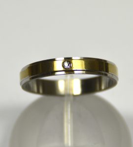 Ring Edelstahl ohne Mittelgrößen