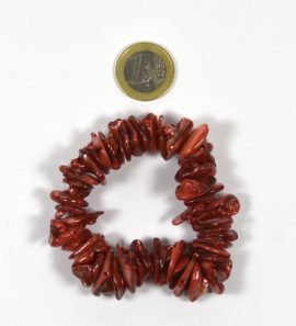 Armband Muschel gefärbt Stretch