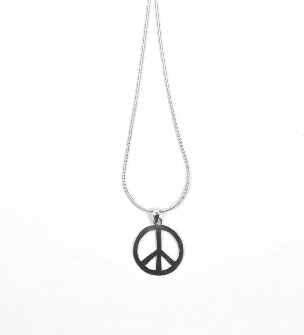Peace Silberanhänger ab