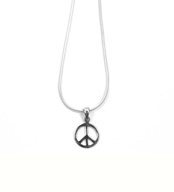 Peace Silberanhänger ab