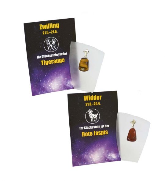 Sternzeichen Trommelsteine