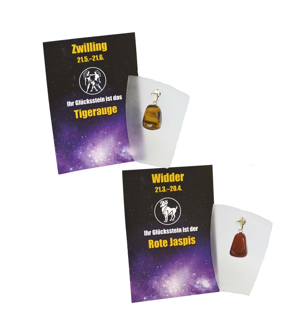 Sternzeichen Trommelsteine