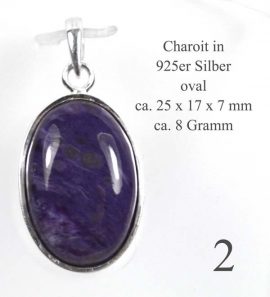 Charoit Edelsteinanhänger