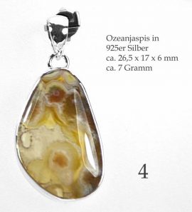 Ozeanjaspis Edelsteinanhänger