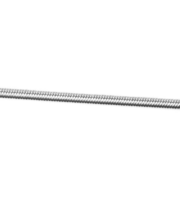 Schlangenkette schmal aus Edelstahl ca. 45 cm