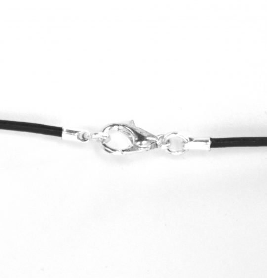 Schöner gebohrter Trommelstein aus Citrin