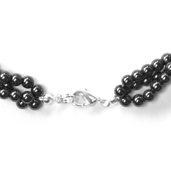 Hämatit-Kugel-Collier