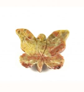Schmetterling Speckstein ca. 33 mm