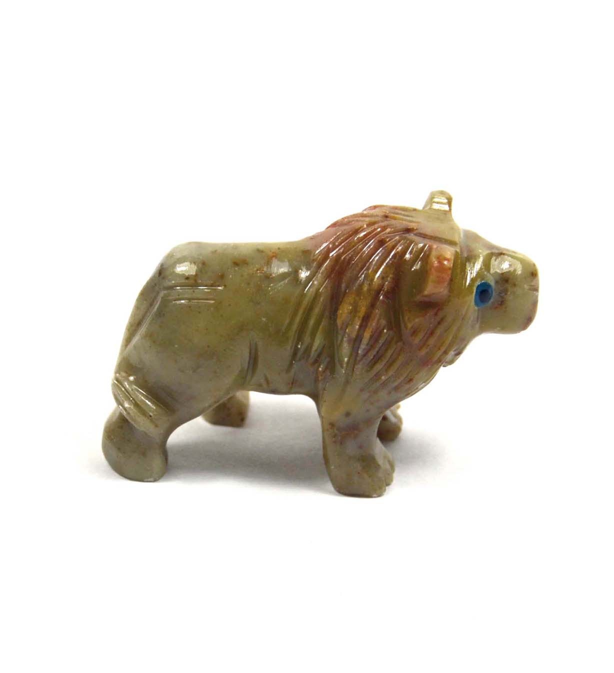 Löwe Speckstein ca. 33 mm