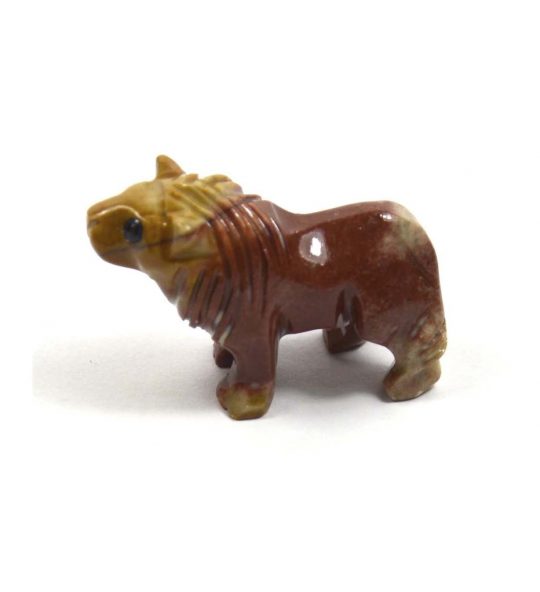 Löwe aus Speckstein ca. 3,3 cm