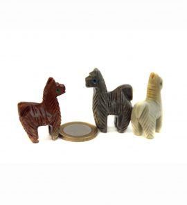 Lama Speckstein ca. 33 mm