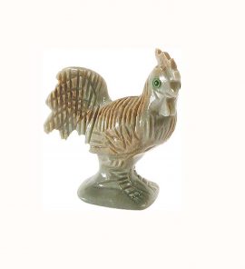 Hahn Speckstein ca. 33 mm