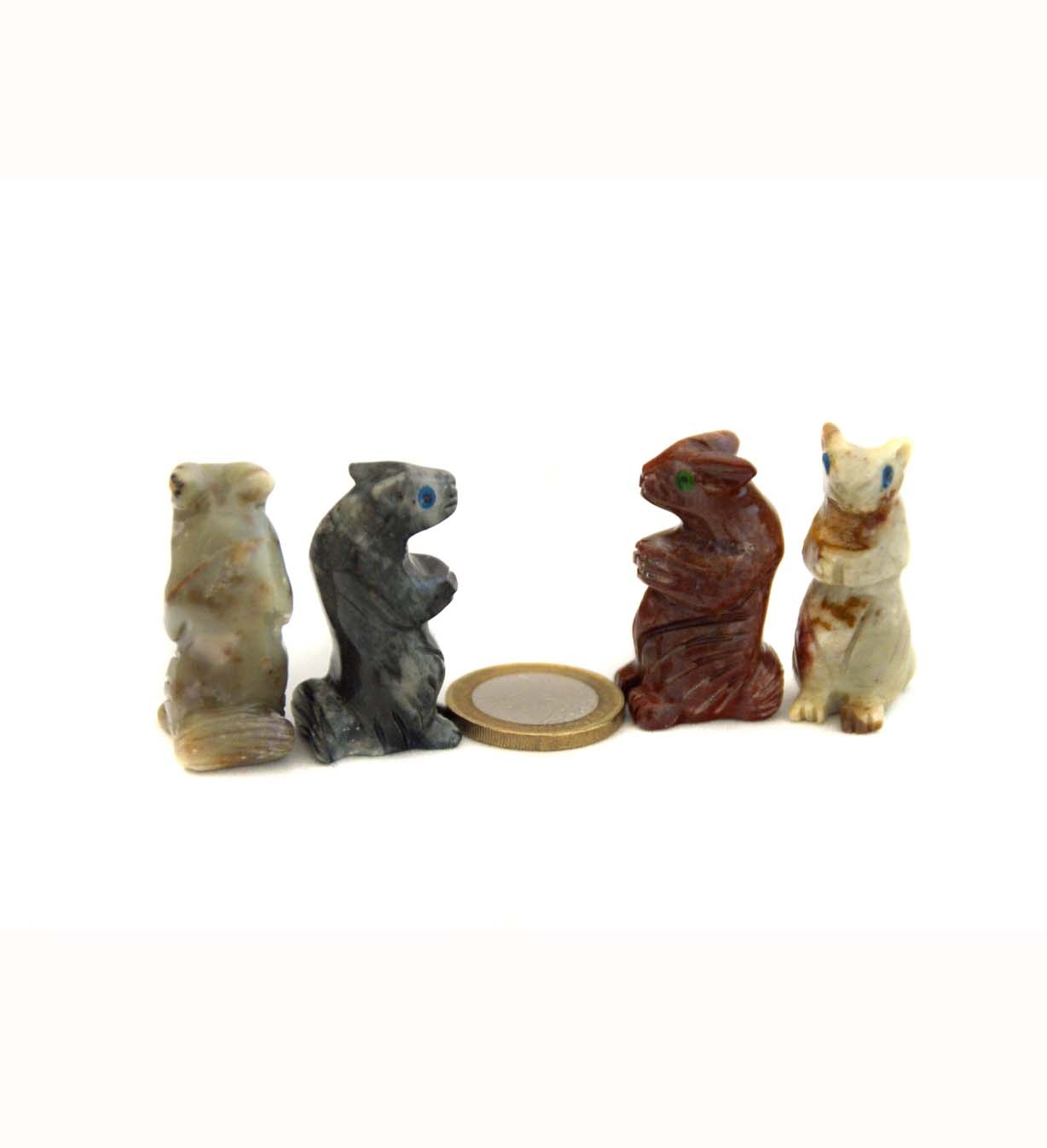 Erdmännchen Speckstein ca. 33 mm
