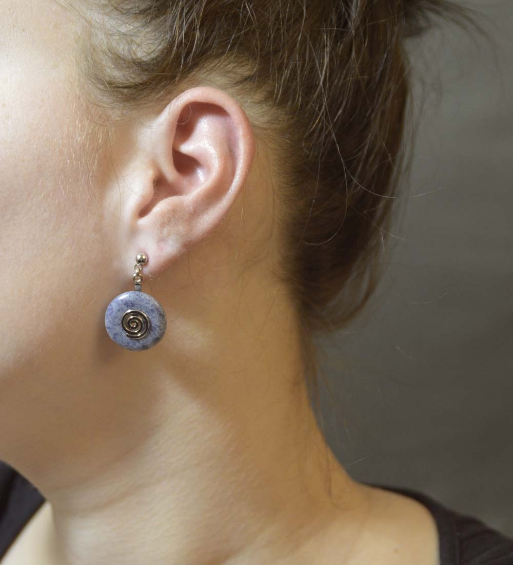 Blauquarz Donut 20 mm