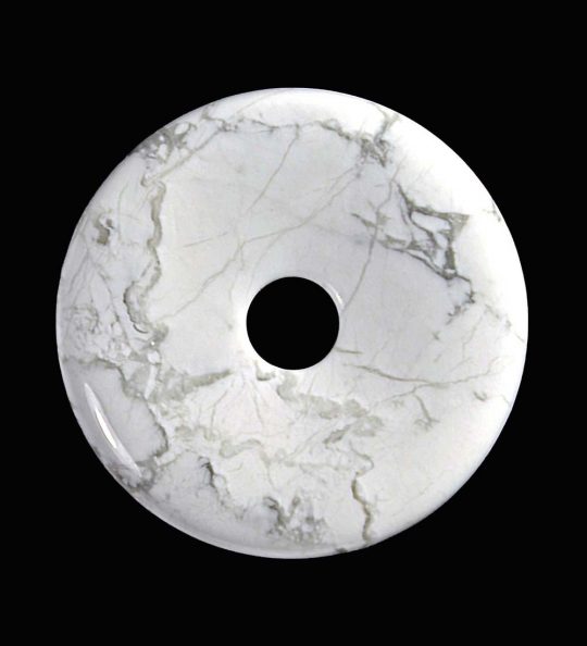 Magnesit Donut ca. 4 cm Bohrung ca. 8 mm