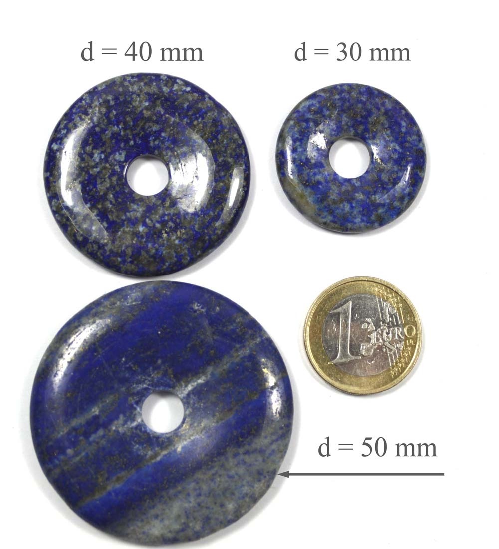 Lapislazuli Donut 30 mm