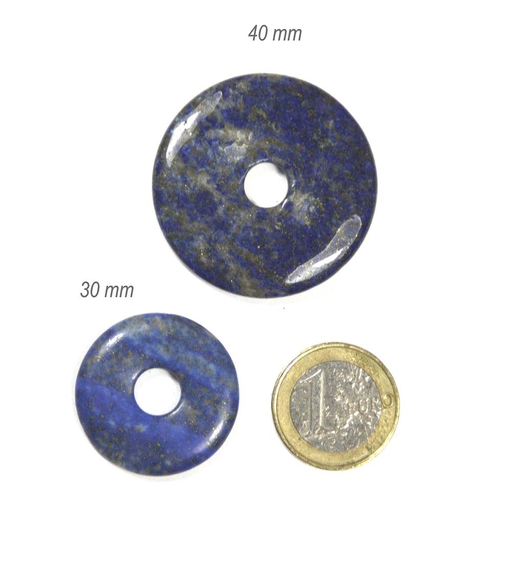 Lapislazuli Donut 30 mm
