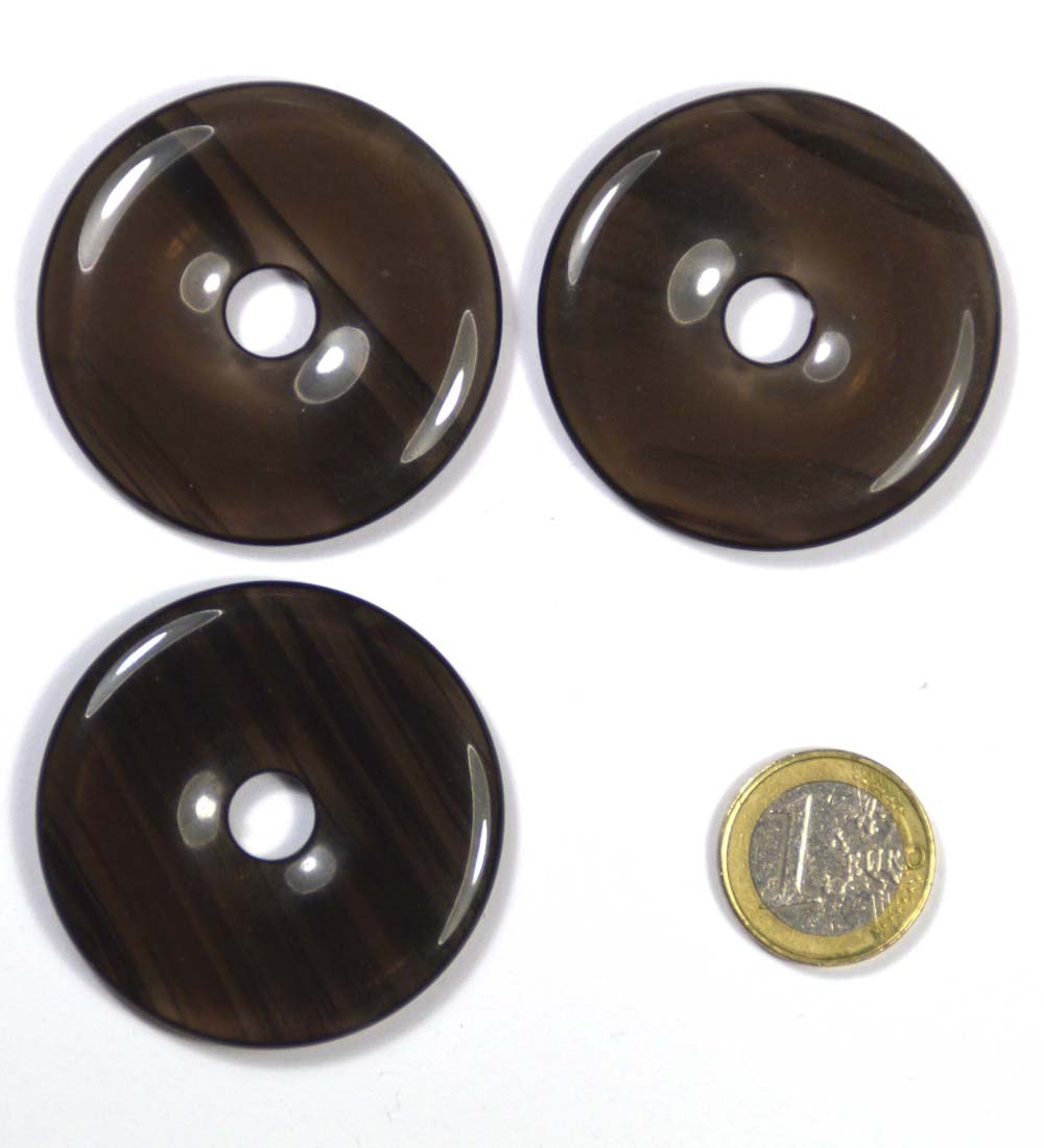 Lamellenobsidian Donut 50 mm