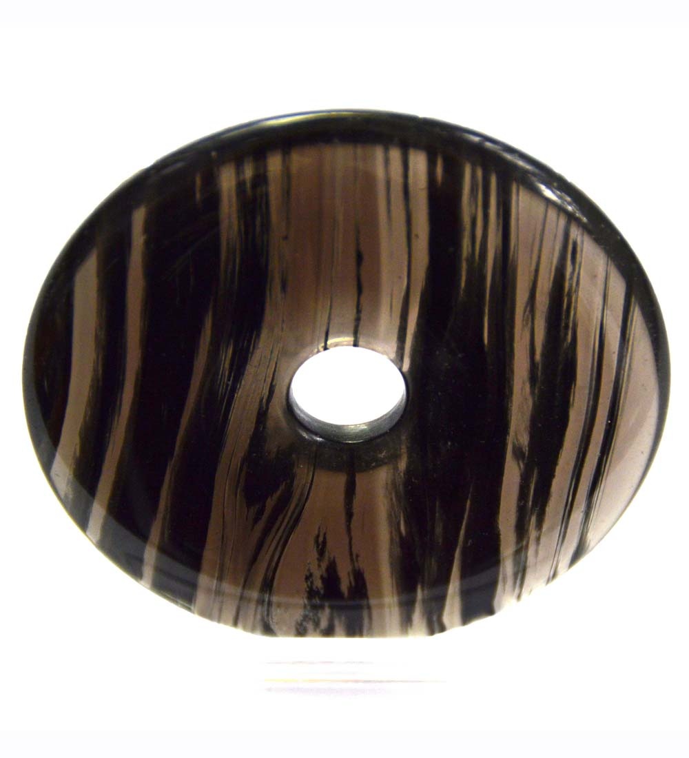 Lamellenobsidian Donut 50 mm