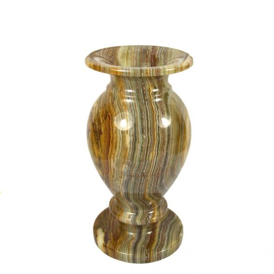 Vase aus Onyx Marmor 8x15 cm