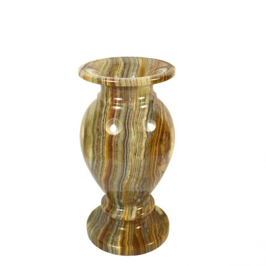 Vase aus Onyx Marmor 8x15 cm