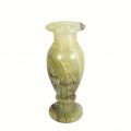 Vase Joringel aus grün braunem Onyx Marmor Ansicht rechte Seite