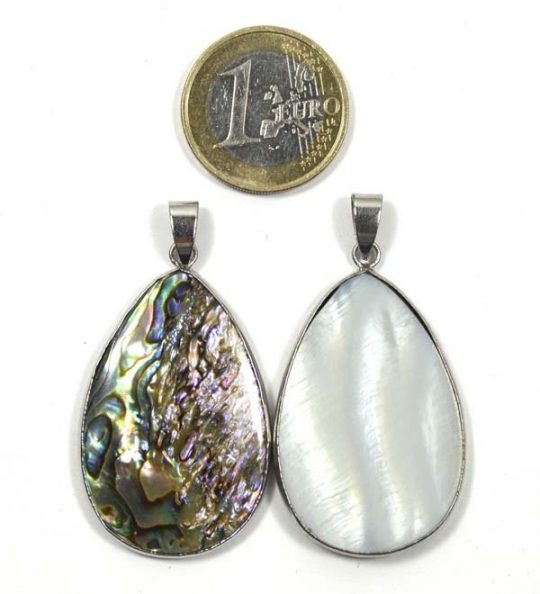 Anhänger verschiedene Motive mit Abalone/Paua