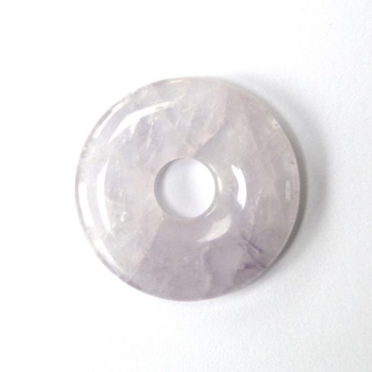 Amethyst Donut Durchmesser ca. 3 cm Bohrung ca. 8 mm