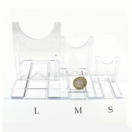 Dekoständer in 3 Größen mit 1-Euro-Stück