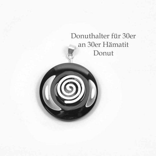 Spirale 925er Silber gebürstet