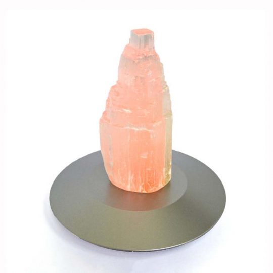 Farbwechsellicht Sockel Ufo mit Stopp Funktion in silber und schwarz