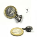 Meteorit Anhänger Abbildung 3 mit 1-Euro-Stück