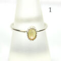 Opal Silberring offen Einzelstück 1