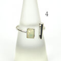 Opal Silberring offen Einzelstück 4