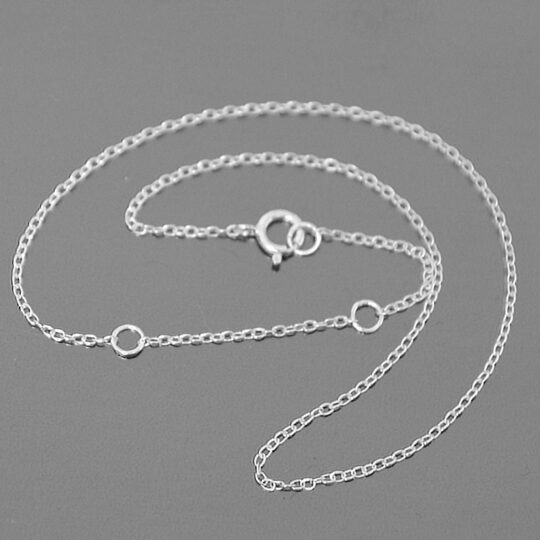 Fußkettchen Silber mit Verschluss