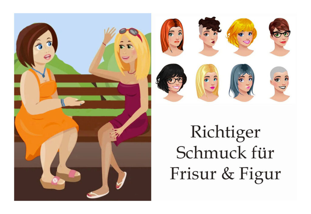 Welcher Schmuck steht mir Frisur und Figur Hauptbild