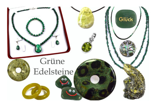 grüne Edelsteine Hauptbild