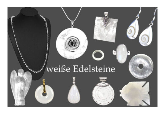 weiße Edelsteine Hauptbild